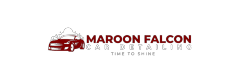 Maroon Falcon Car Detailing logo